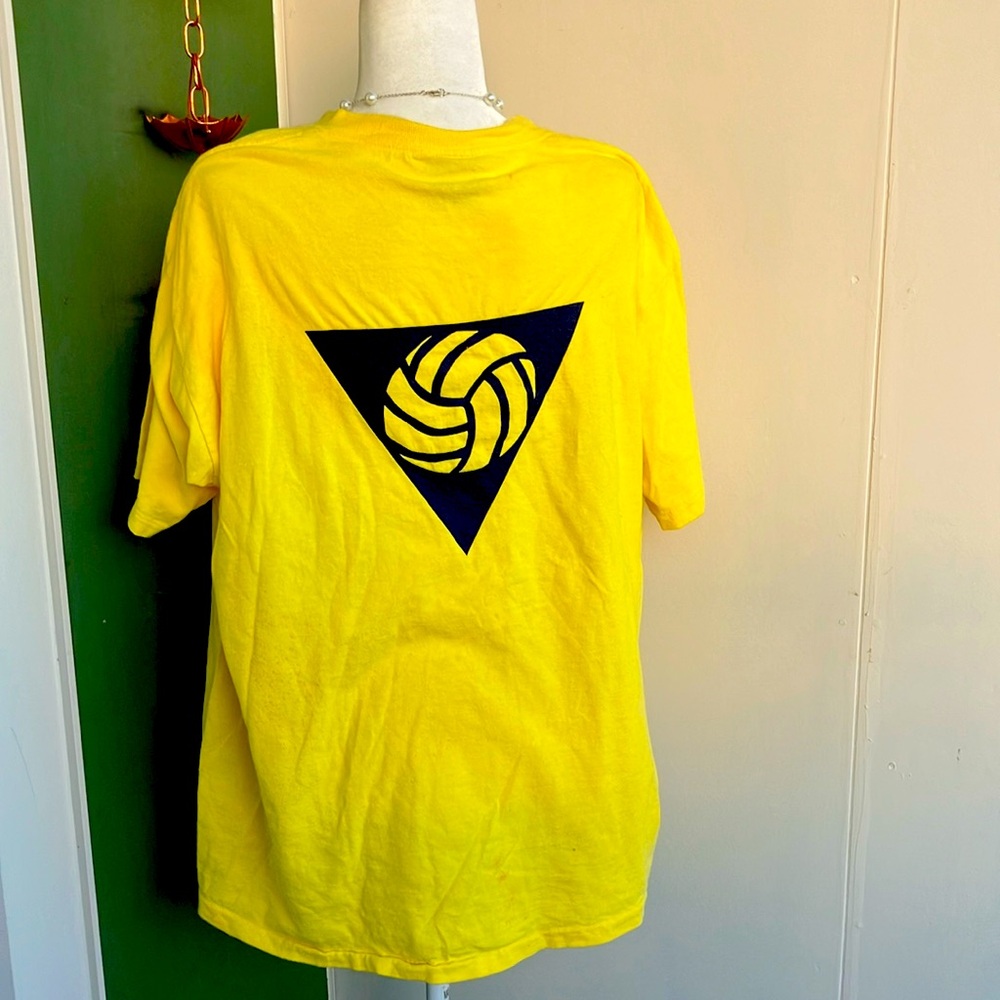 Vintage 1994 Single Stitch Volleyball T-Shirt Back Hit Graphic